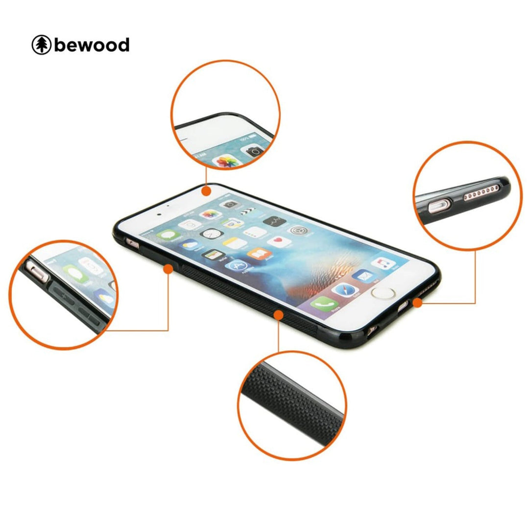 Husa telefon Bewood, din lemn, Samsung Galaxy A53 5G, Mountains