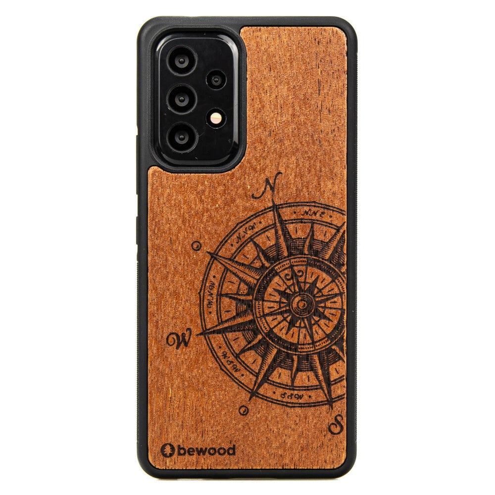 Husa telefon Bewood, din lemn, Samsung Galaxy A53 5G, Traveler