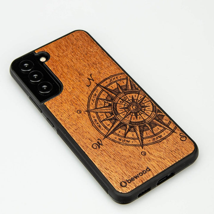 Husa telefon Bewood, din lemn, pentru Samsung Galaxy S21 FE, Traveler