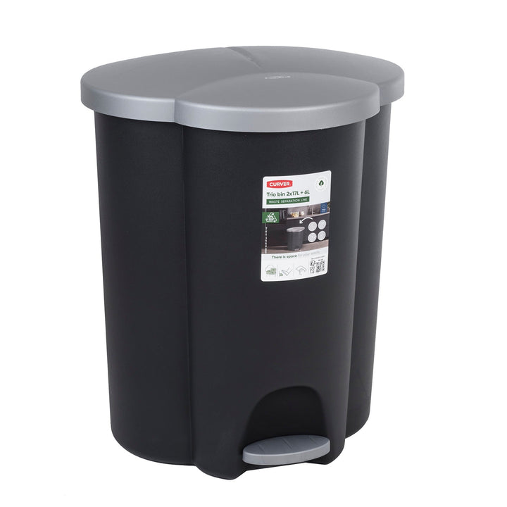 Curver Trio 40L V2 kanta za razdvajanje otpada