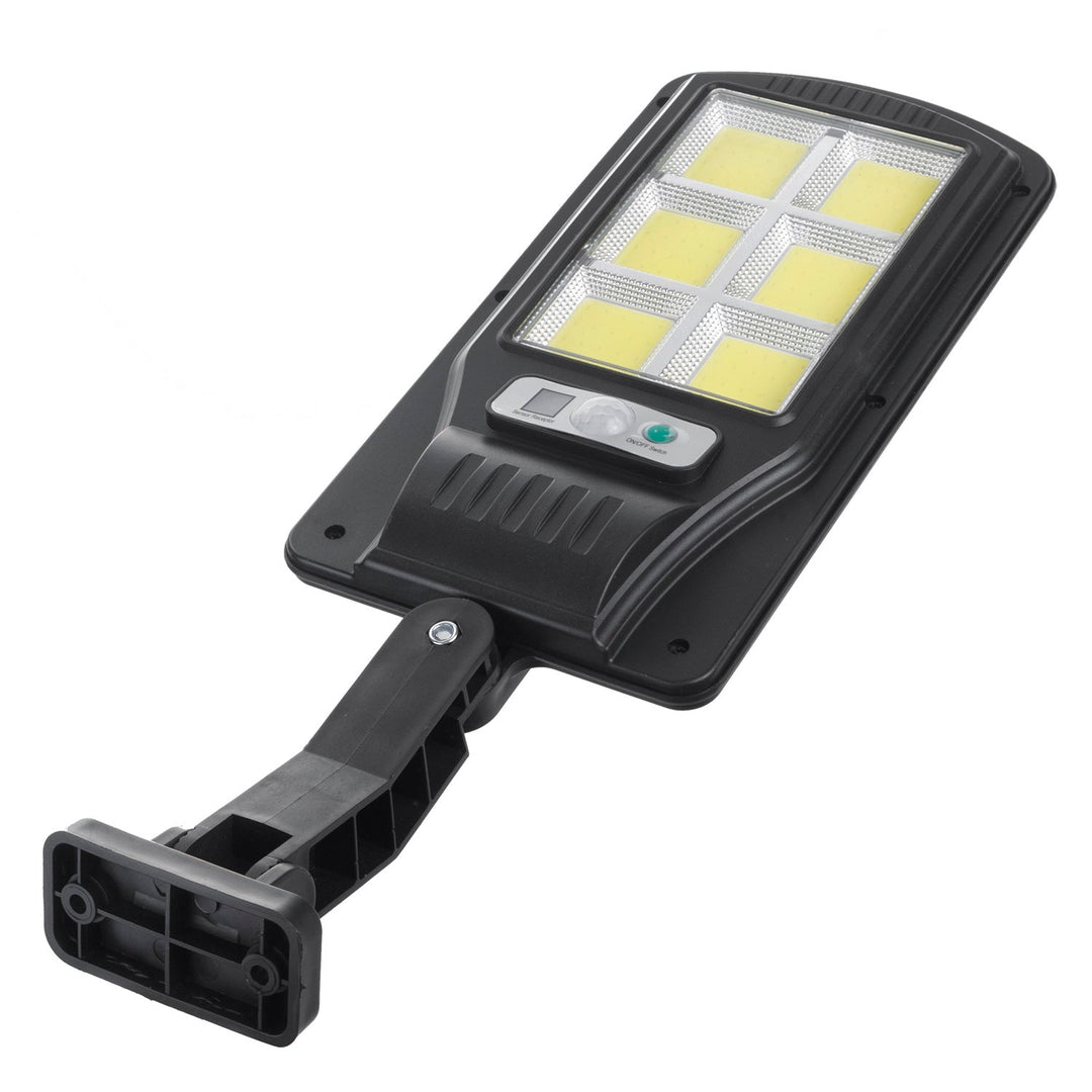 Solarna LED ulična svjetiljka s senzorom pokreta i daljinskim upravljačem Maclean IP54, 4 W, 400 lm, 6500 K, Li-ion 1200 mAh, 3 načina rada MCE446