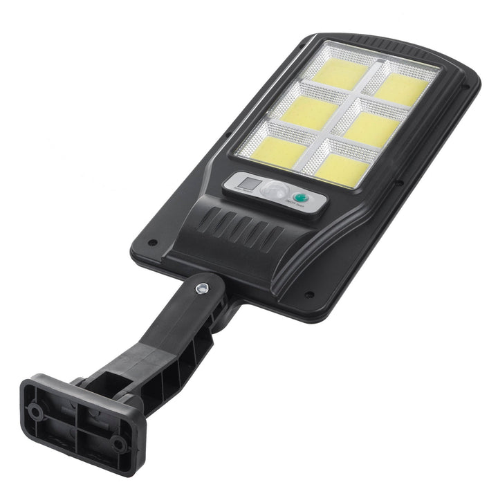 Solarna LED ulična svjetiljka s senzorom pokreta i daljinskim upravljačem Maclean IP54, 4 W, 400 lm, 6500 K, Li-ion 1200 mAh, 3 načina rada MCE446