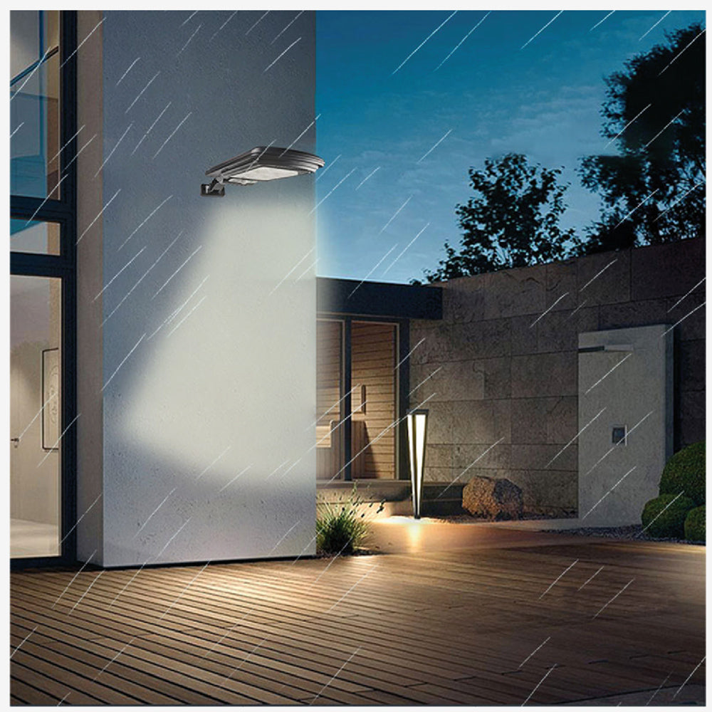Solarna LED ulična svjetiljka s senzorom pokreta i daljinskim upravljačem Maclean IP54, 4 W, 400 lm, 6500 K, Li-ion 1200 mAh, 3 načina rada MCE446