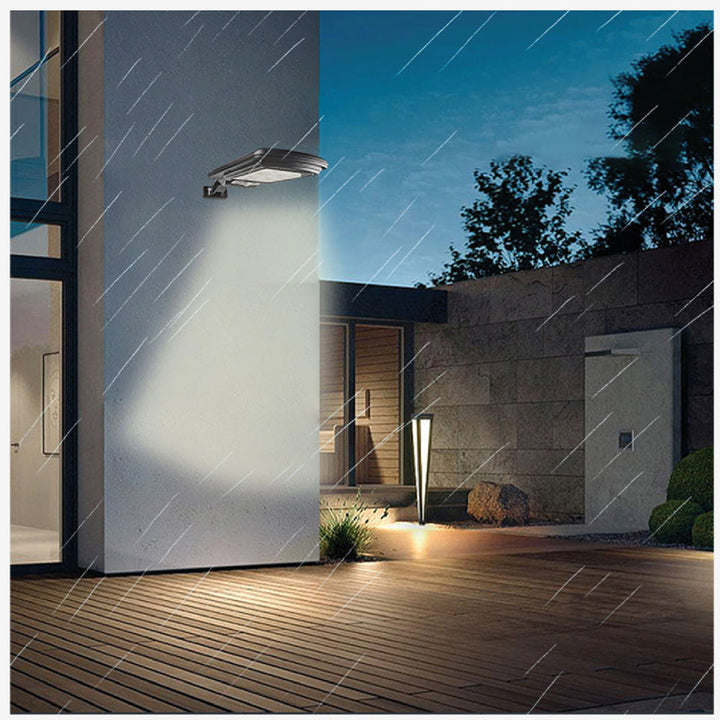 Solarna LED ulična svjetiljka s senzorom pokreta i daljinskim upravljačem Maclean IP54, 4 W, 400 lm, 6500 K, Li-ion 1200 mAh, 3 načina rada MCE446