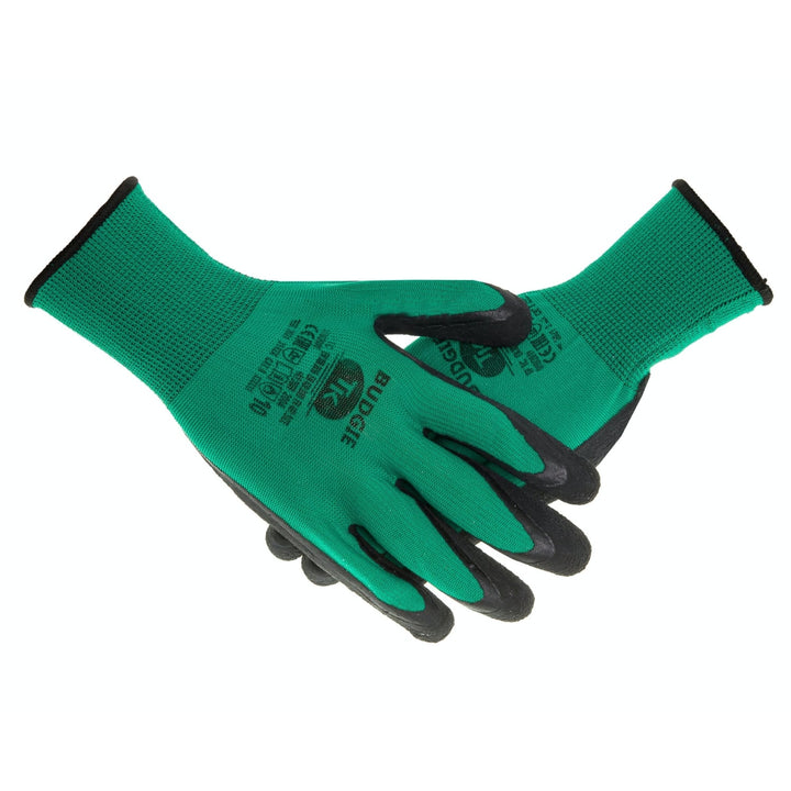 Set de 12 perechi de manusi de protectie din PVC, marimea M