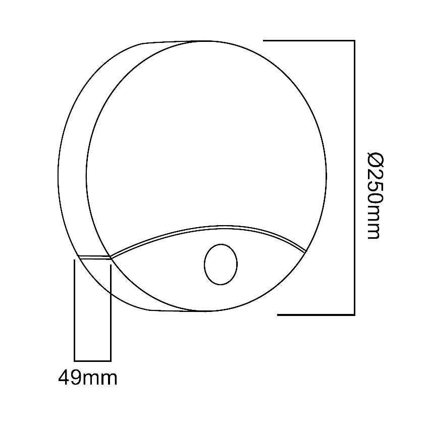 Maclean LED lampa s infracrvenim senzorom pokreta, bijela, 10 W, IP44, prirodno bijela boja (4000 K), 900 lm, MCE357 W