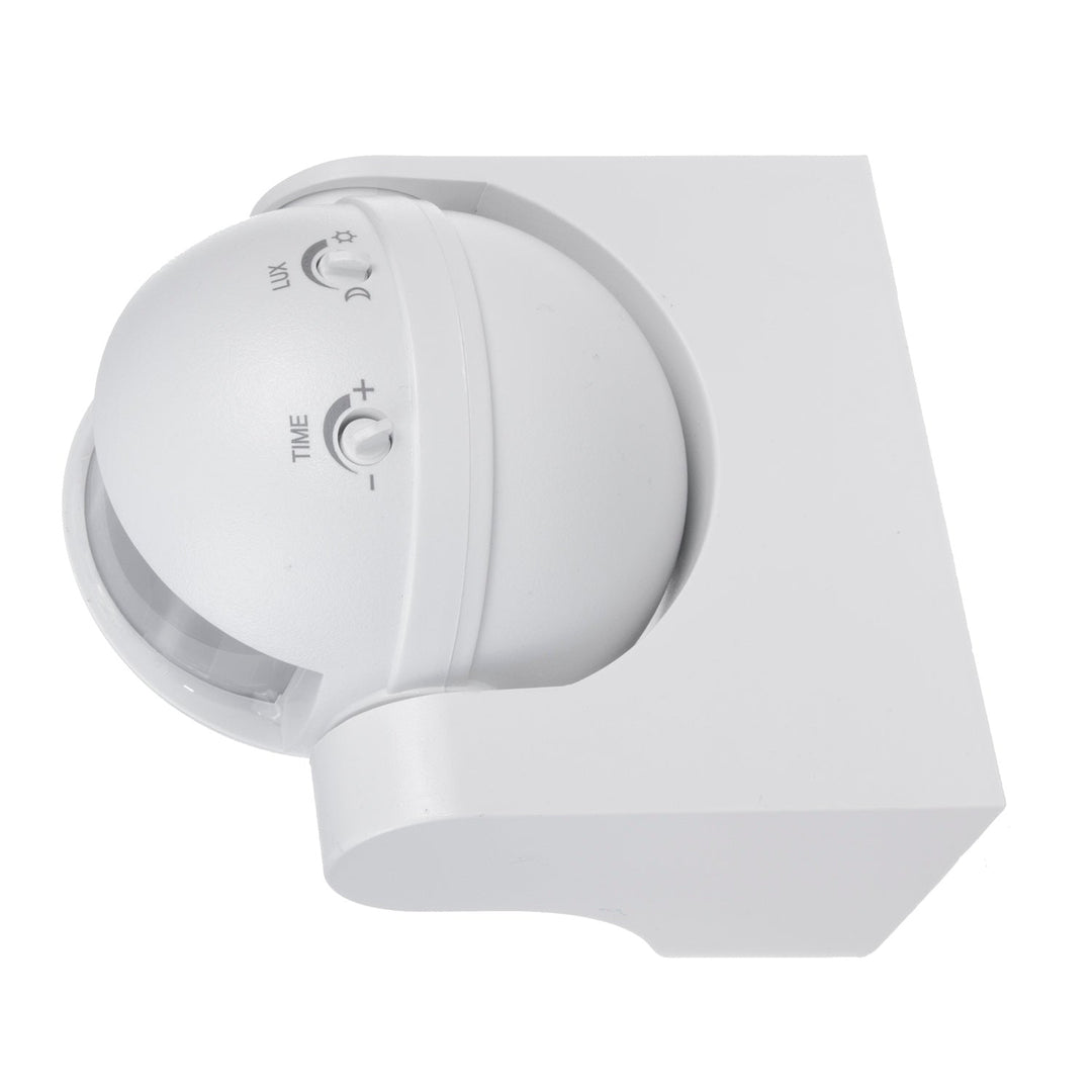 Maclean PIR senzor pokreta, infracrveni, IP44, bijeli, domet 12 m, max. opterećenje 800/1200 W, MCE358 W