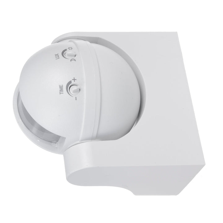 Maclean PIR senzor pokreta, infracrveni, IP44, bijeli, domet 12 m, max. opterećenje 800/1200 W, MCE358 W