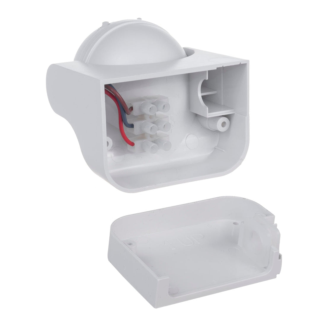 Maclean PIR senzor pokreta, infracrveni, IP44, bijeli, domet 12 m, max. opterećenje 800/1200 W, MCE358 W