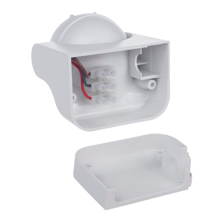 Maclean PIR senzor pokreta, infracrveni, IP44, bijeli, domet 12 m, max. opterećenje 800/1200 W, MCE358 W