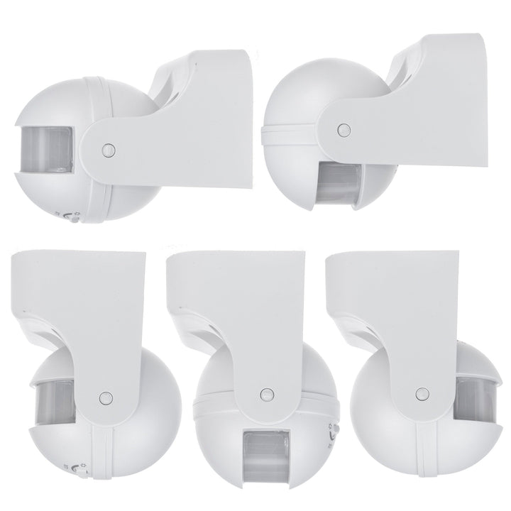 Maclean PIR senzor pokreta, infracrveni, IP44, bijeli, domet 12 m, max. opterećenje 800/1200 W, MCE358 W