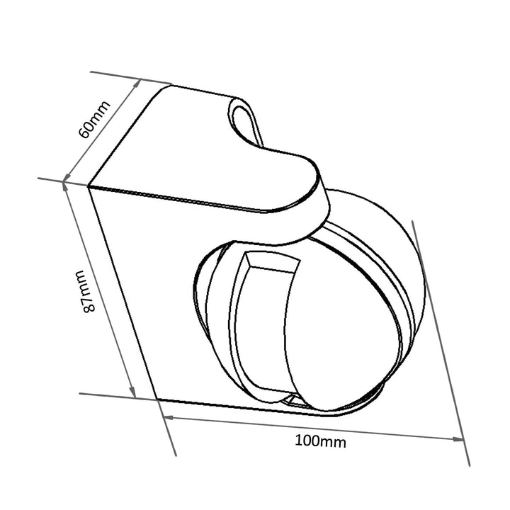 Maclean PIR senzor pokreta, infracrveni, IP44, bijeli, domet 12 m, max. opterećenje 800/1200 W, MCE358 W