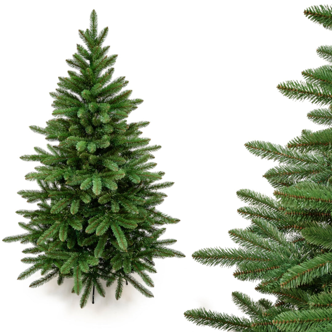 Brad spaniol artificial, PVC, cu suport metalic, 190 cm, verde
