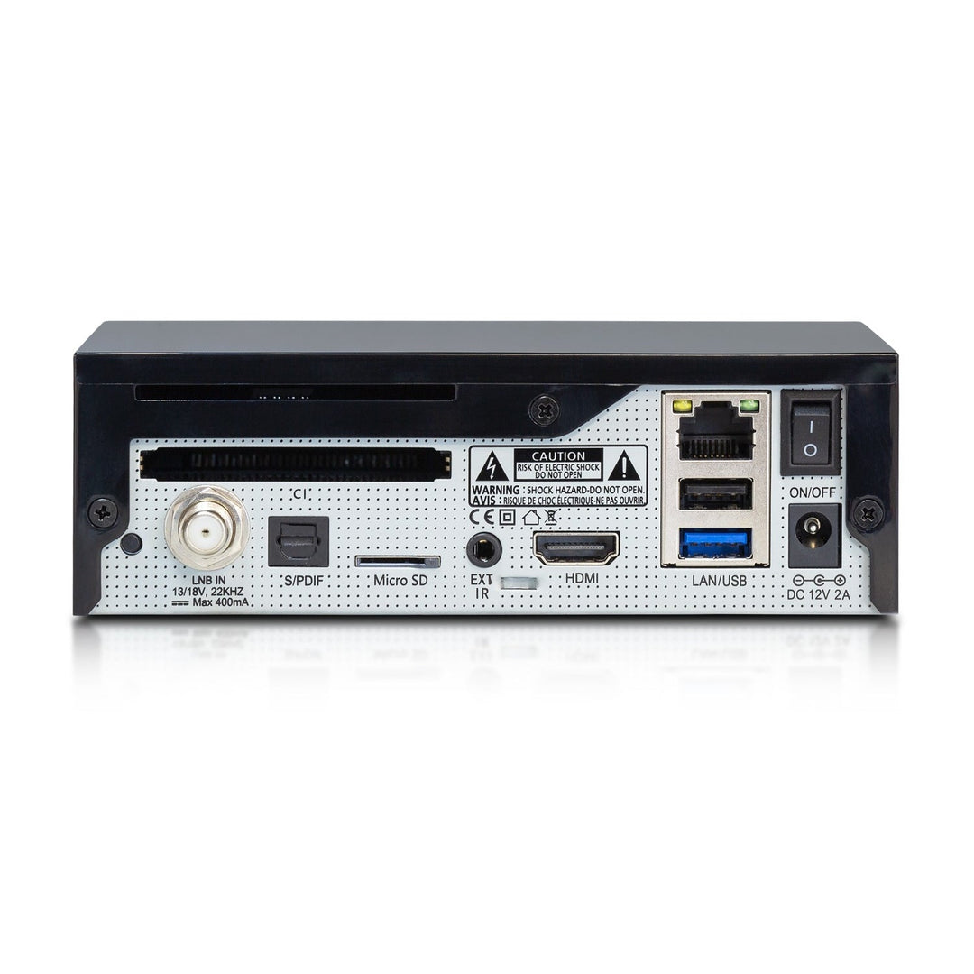 PULSe 4K mini prijemnik (verzija: 1x DVB-S2X tuner)