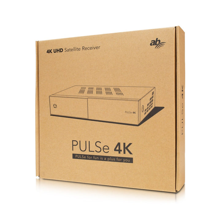 AB PULSe 4K UHD prijemnik (verzija s 1x DVB-S2X tunerom)