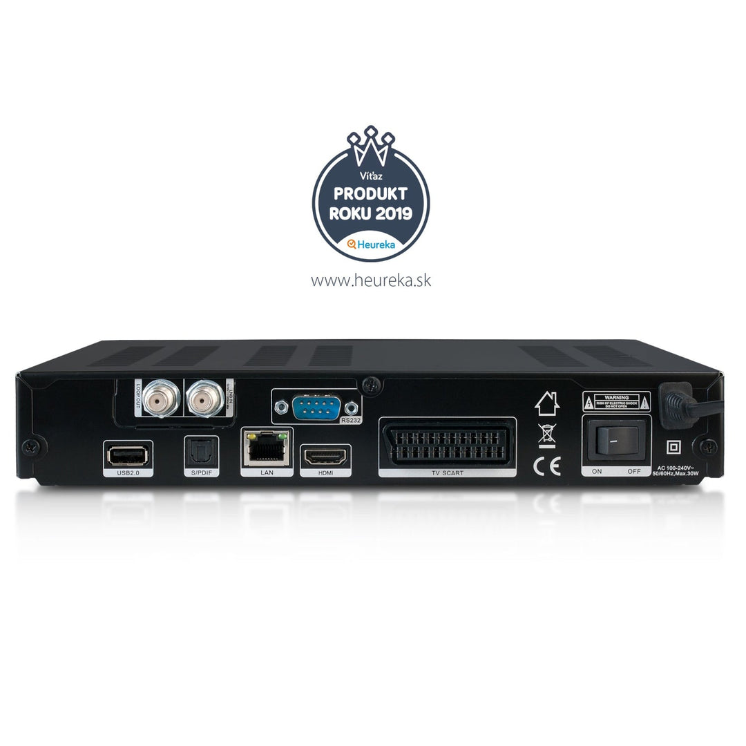 AB CryptoBox 750 HD prijemnik, Crypto Box, H.265 HEVC