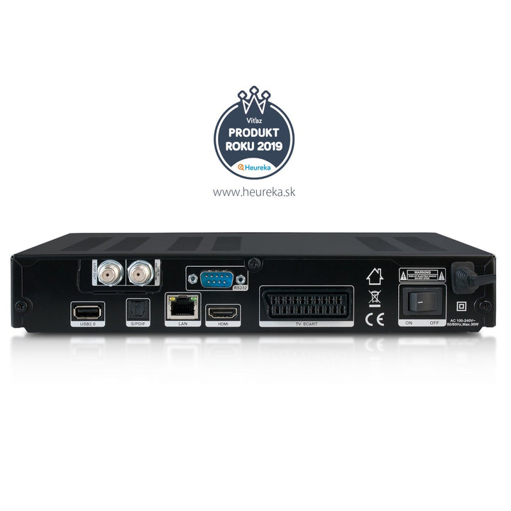 AB CryptoBox 750 HD prijemnik, Crypto Box, H.265 HEVC