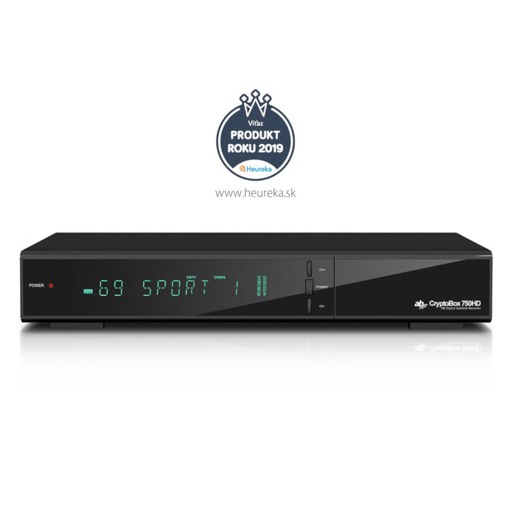 AB CryptoBox 750 HD prijemnik, Crypto Box, H.265 HEVC