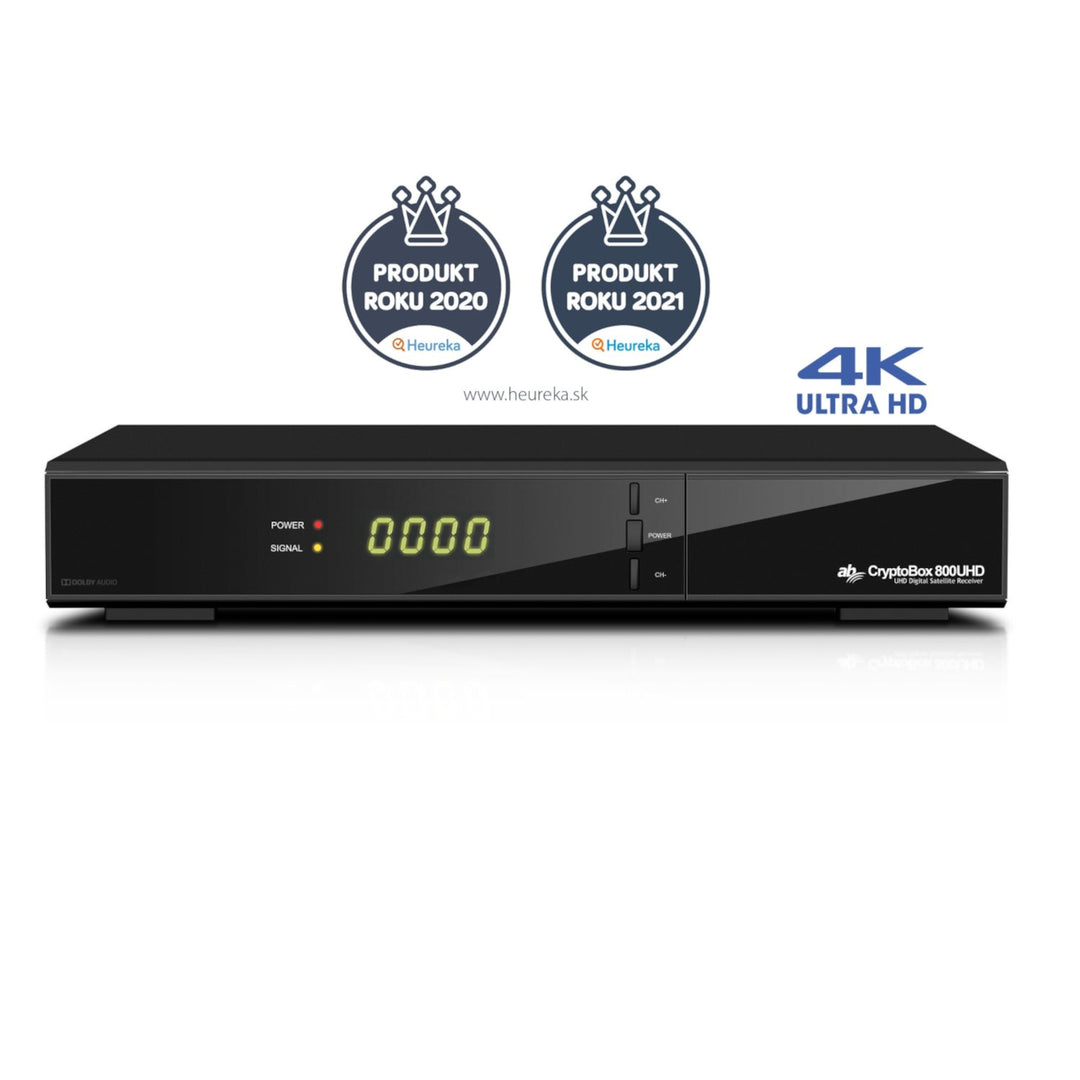 AB Cryptobox 800 UHD prijemnik / AB CR800UHD 4K - UHD