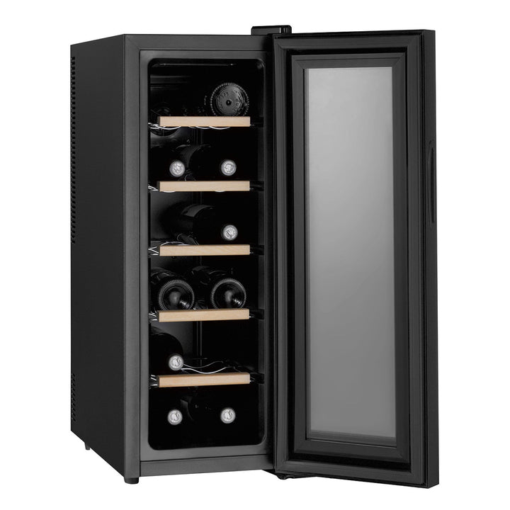 Racitor de vinuri Concept, VTE3012, 12 sticle, negru, 38L