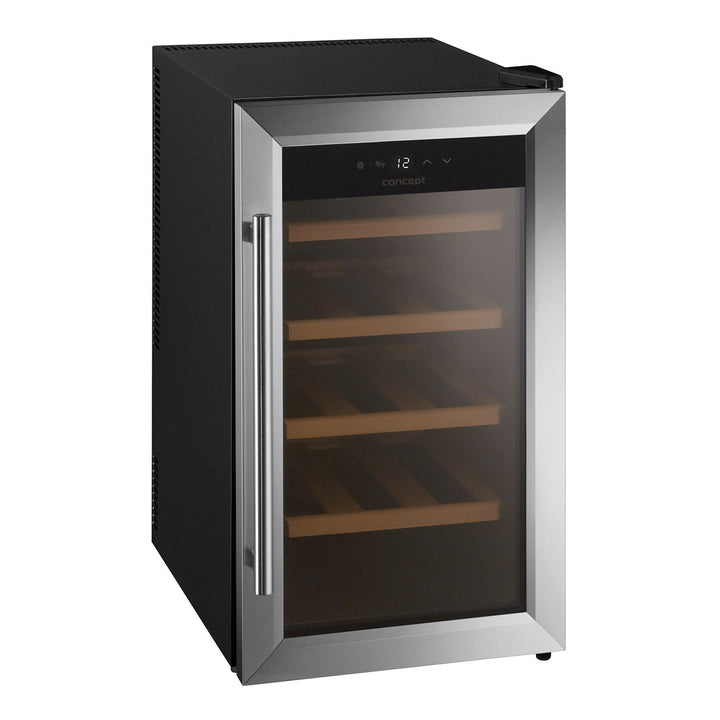 Răcitor de vinuri Concept, VTE7015, 15 sticle, negru, 48L