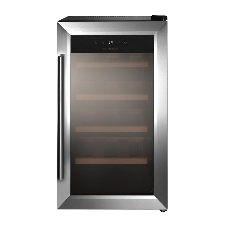 Răcitor de vinuri Concept, VTE7015, 15 sticle, negru, 48L