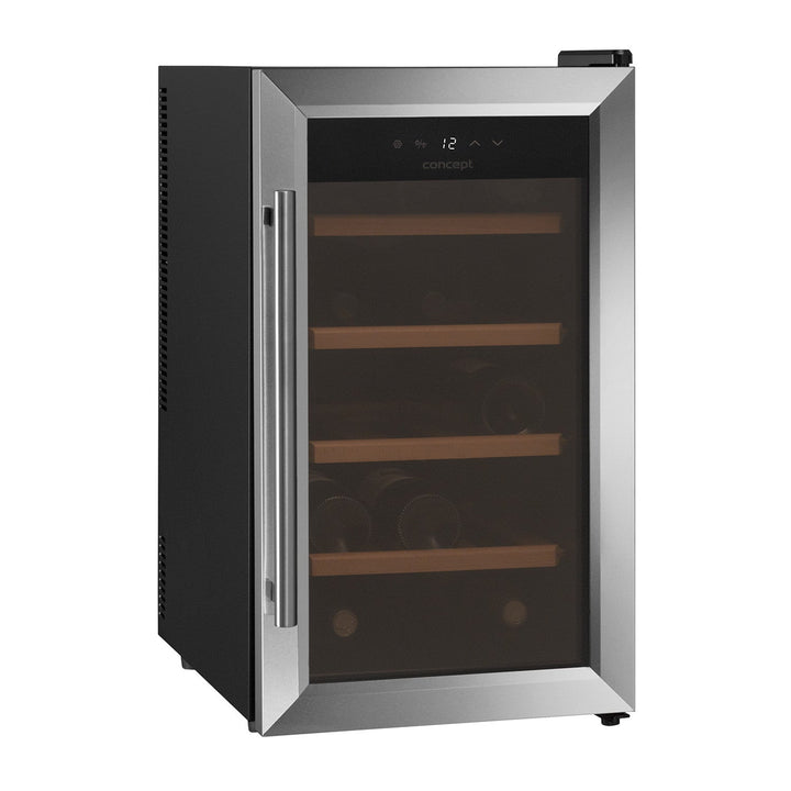 Răcitor de vinuri Concept, VTE7015, 15 sticle, negru, 48L