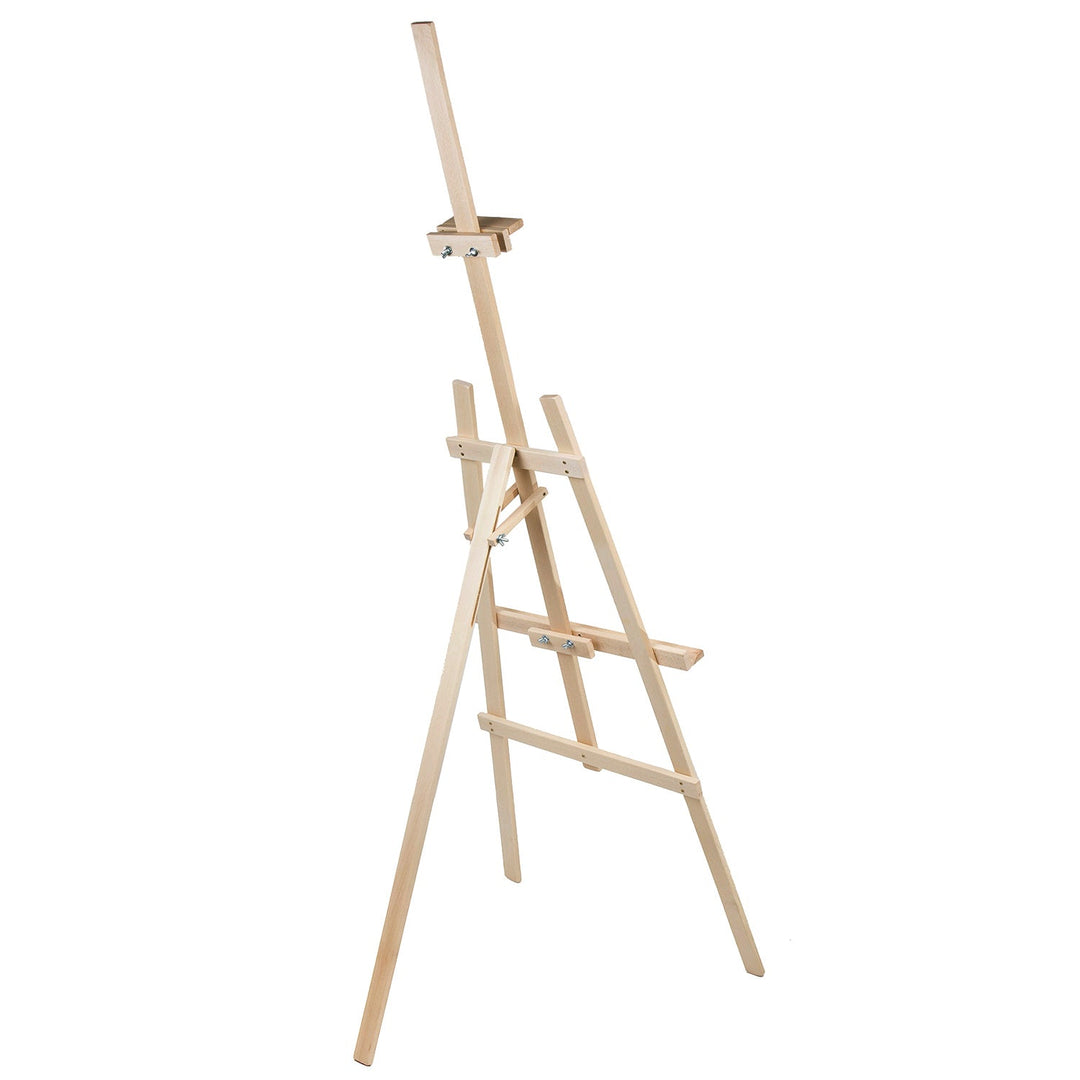 Set od dva stalka za slikanje visine 150 cm, izrađenih od bukovine Woodok
