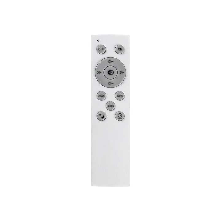 Stropna lampa Tesia, ind. Ceil.LED 60W, mat crna, D60 cm - stropno svjetlo