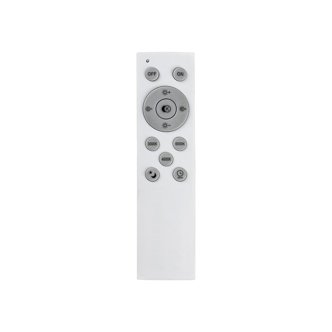 Stropna svjetiljka Tesia, ind. Ceil.LED 60W, srebrna, D60 cm - stropno svjetlo