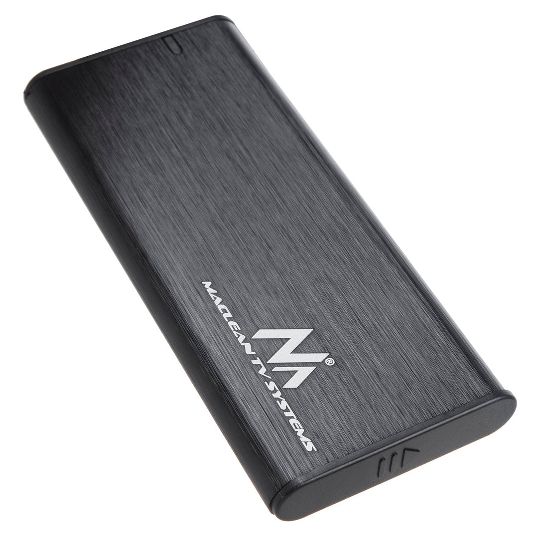 Kućište za pogon Maclean Drive, SSD M.2, NVMe (PCIe), NGFF (SATA), USB 3.1, dimenzije 2230/2240/2260/2280, aluminijsko kućište, MCE443