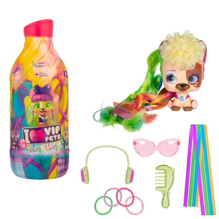 Păpușă Vip Pets Color Boost S3 mix cu accesorii - trimisă aleatoriu