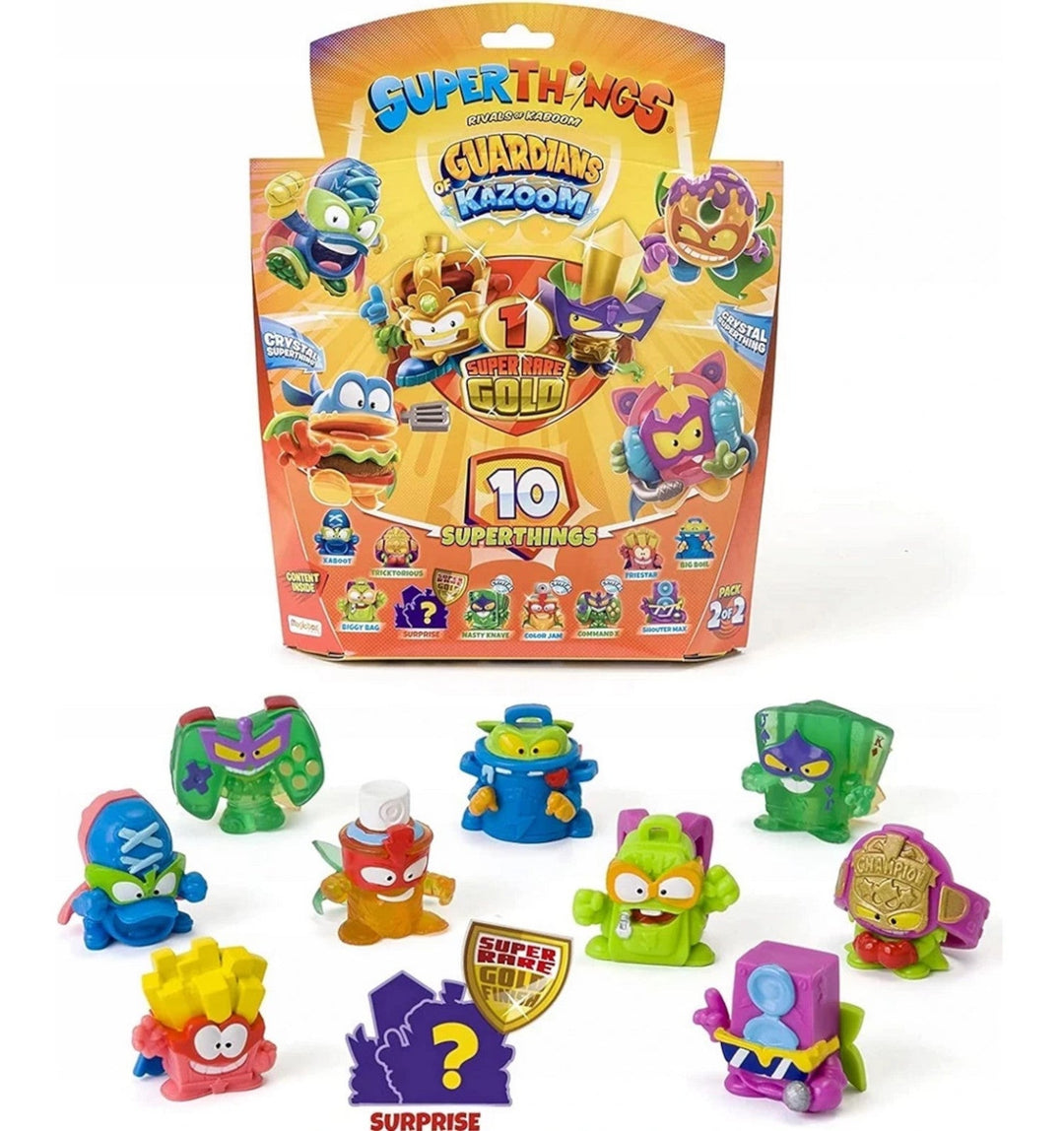 Set de 10 figurine SuperThings, Gardienii lui Kazoom