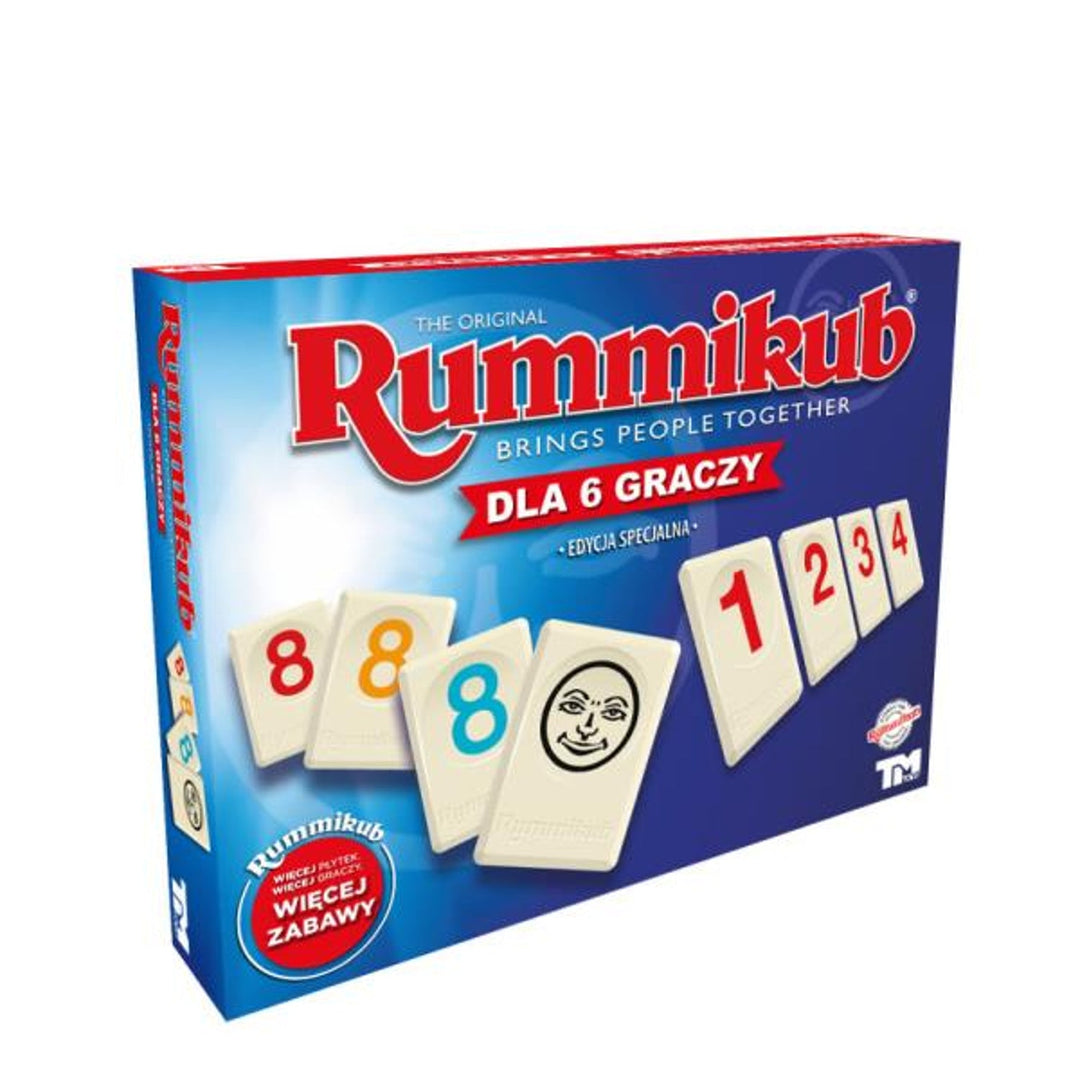 Joc de societate Rummikub XP, LMD4606, pentru copii si adulti