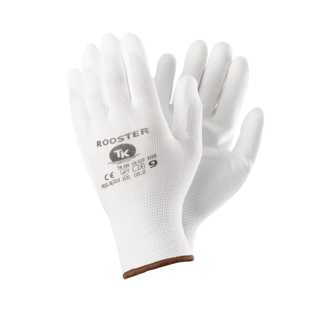 Set de 3 perechi de manusi Rooster, din poliuretan, marime XL