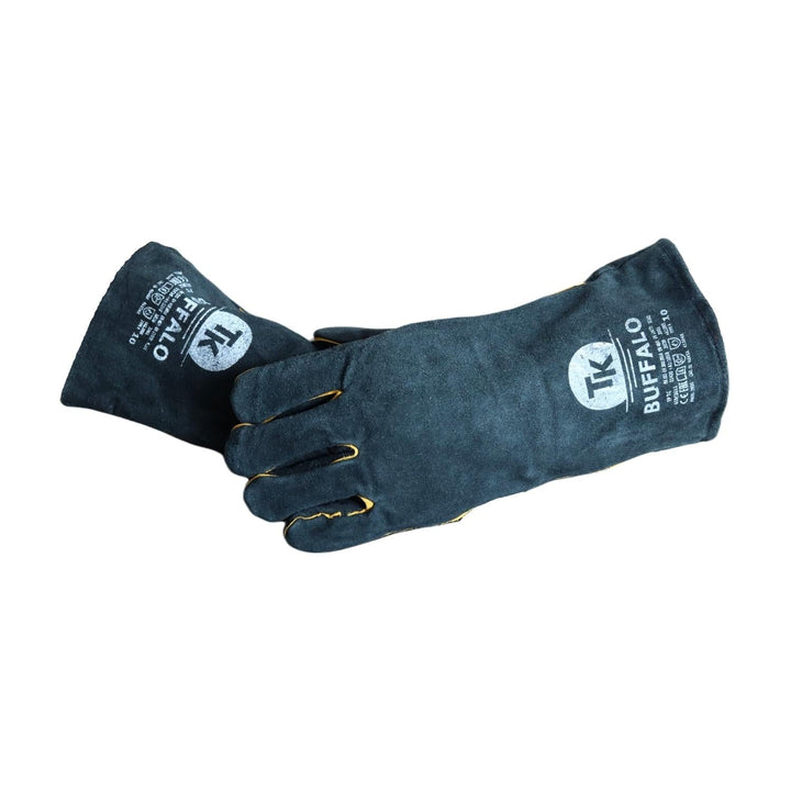 Set de 3 perechi de manusi pentru sudura, din spalt bovina, XL