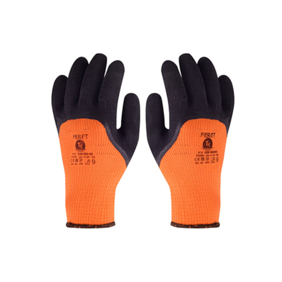 Set de 3 perechi de manusi de protectie Feret, de iarna, marime XL