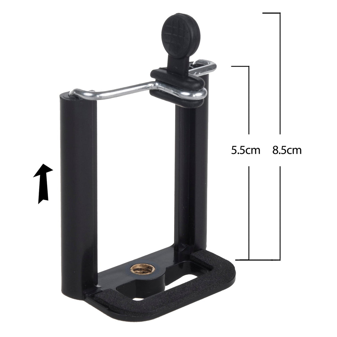 Maclean univerzalni stativ 1/4", za fotoaparate, kamere, pametne telefone, prstenaste svjetiljke, max. 1050 mm, max. 2 kg, MC-164