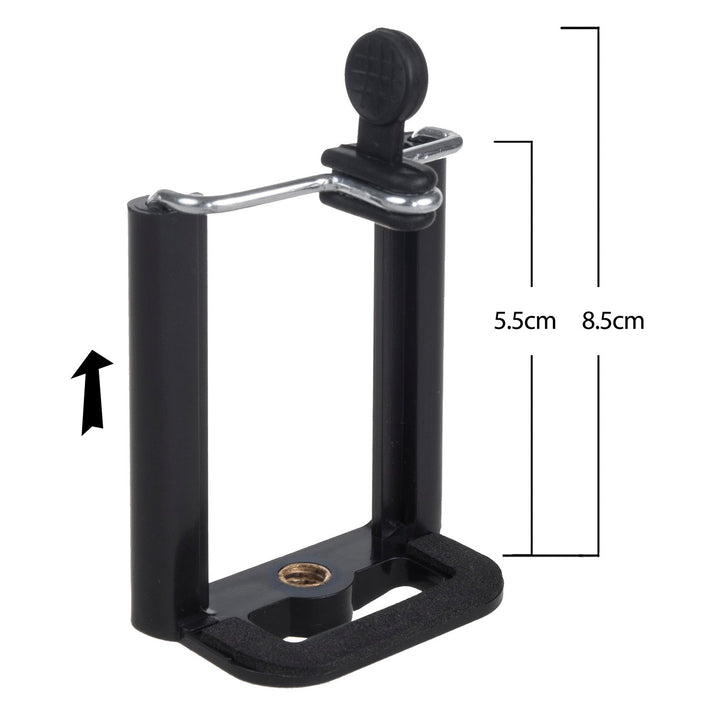 Maclean univerzalni stativ 1/4", za fotoaparate, kamere, pametne telefone, prstenaste svjetiljke, max. 1050 mm, max. 2 kg, MC-164