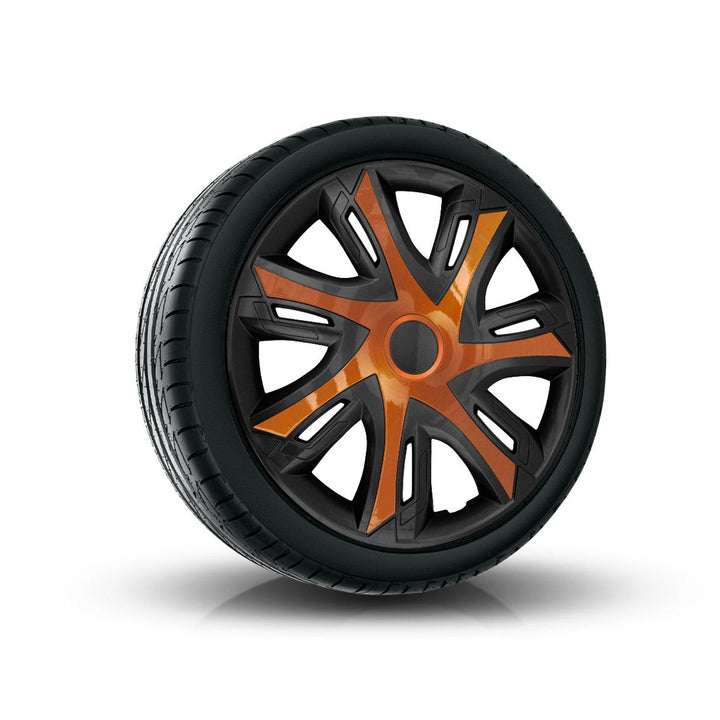 16" NRM N-Power dvobojni bakreno-crni poklopci kotača, 4 komada.