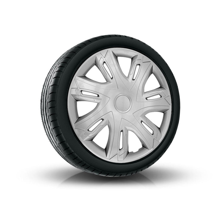14" NRM N-Power srebrne navlake za kotače, 4 komada