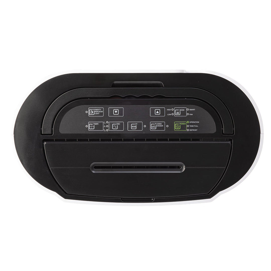 Dezumidificator si purificator Concept, OV2016, ionizare, 16l/24h, display digital, control tactil, alb