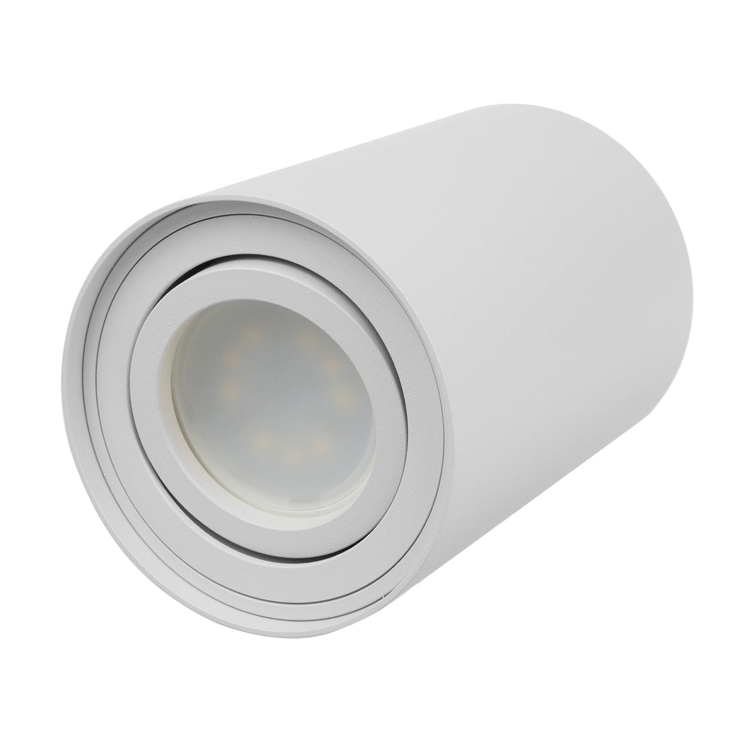 3x Maclean okruglo stropno svjetlo, bijelo MCE422 + 3x GU10 5W 4000K LED žarulje