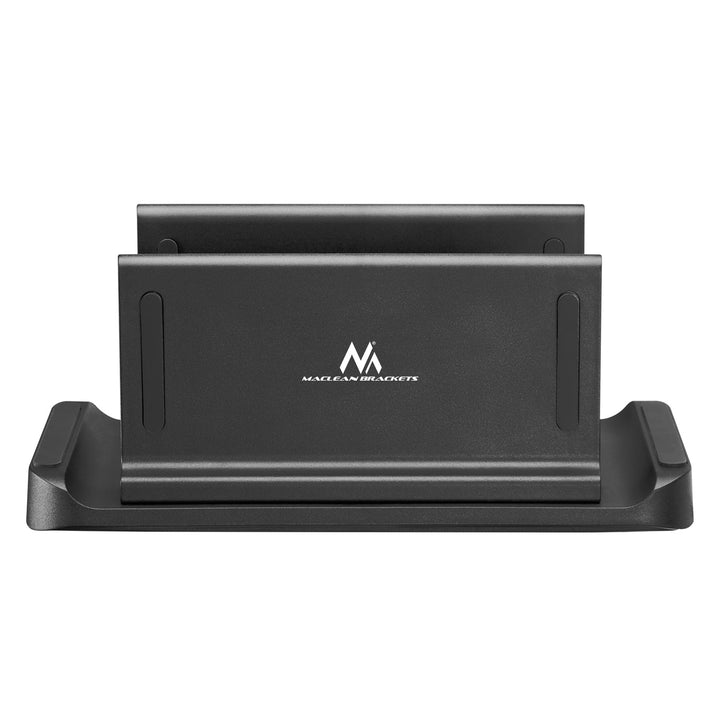 Maclean nosač za thin-client/mini PC, crni, pogodan za VESA nosače, samostalno stojeći, MC-454
