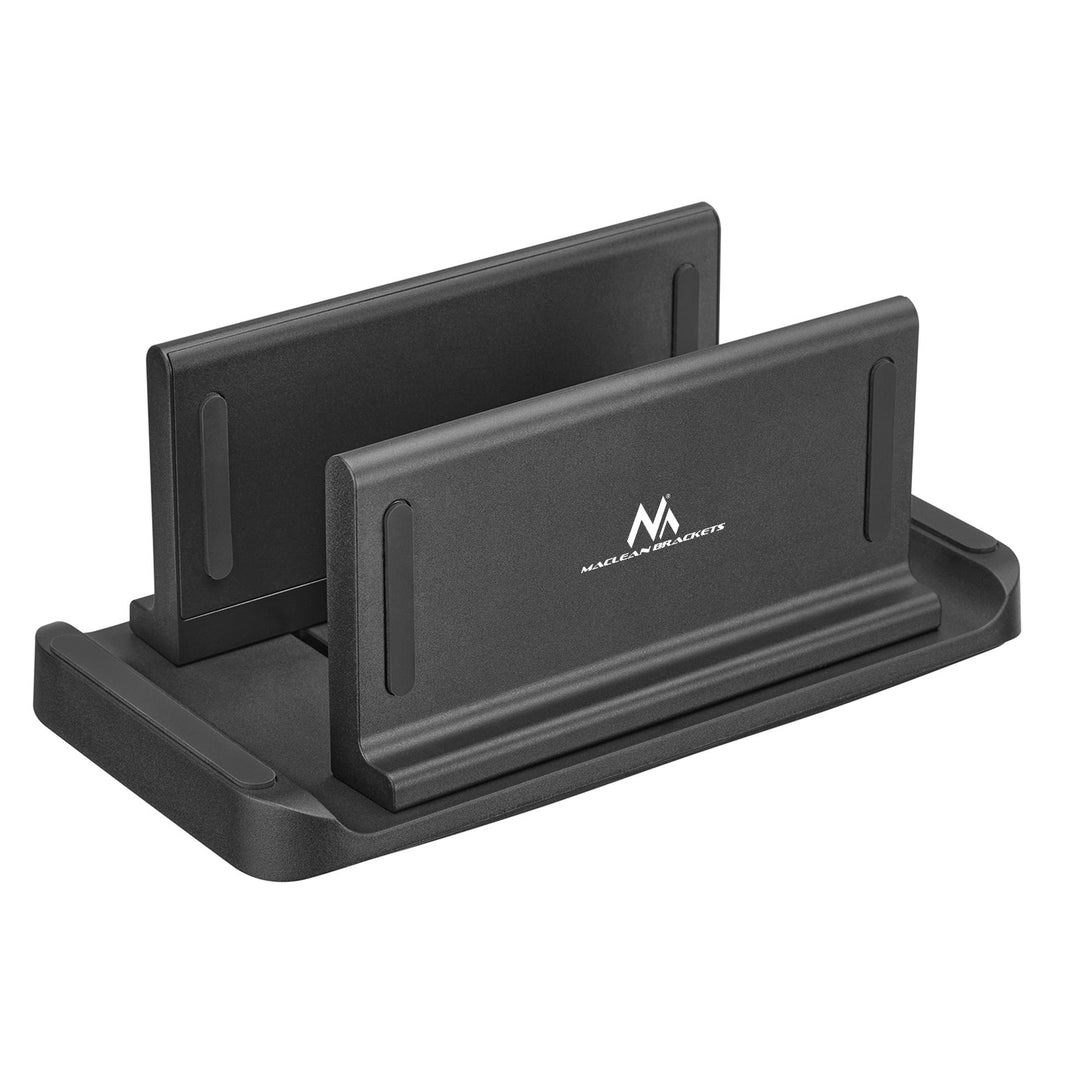 Maclean nosač za thin-client/mini PC, crni, pogodan za VESA nosače, samostalno stojeći, MC-454