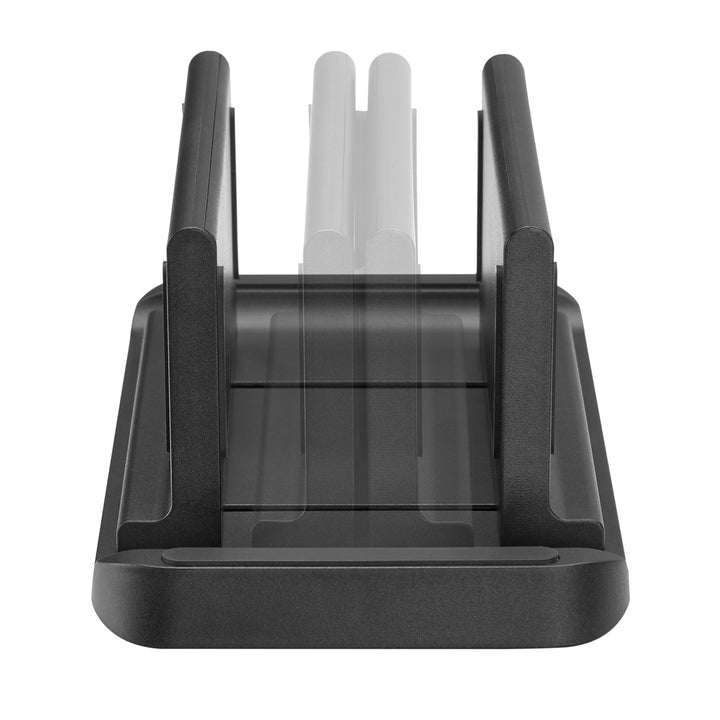 Maclean nosač za thin-client/mini PC, crni, pogodan za VESA nosače, samostalno stojeći, MC-454