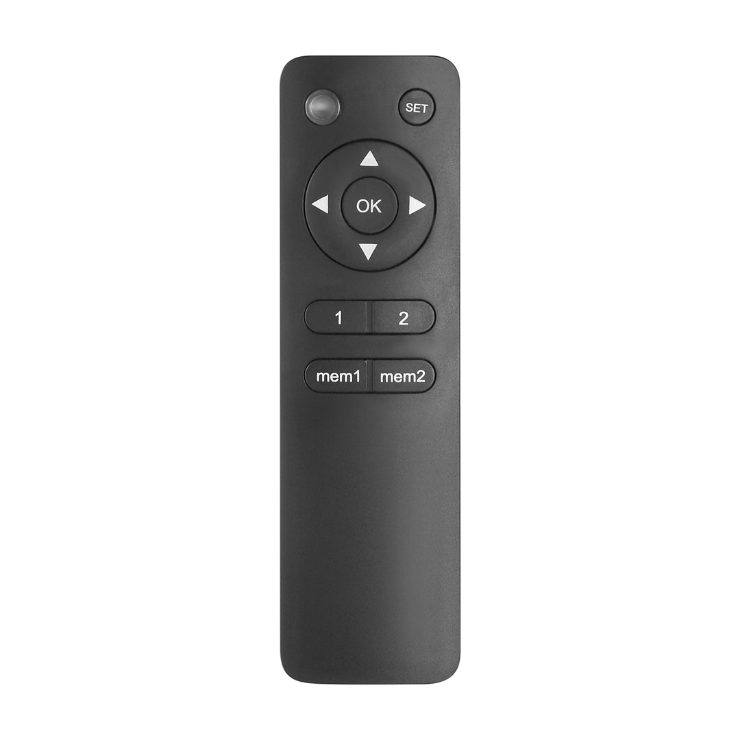 Maclean električni stropni nosač za TV, podrška za TUYA, max. VESA 600×400, za kosih zidove, daljinski upravljač, 32"–70", 35 kg, MC-880T
