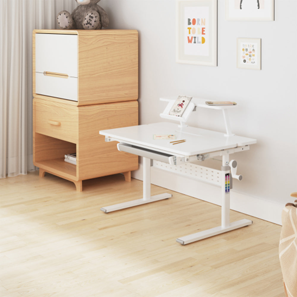 Dječji stol Ergo Office, podesive visine, sivi, max. 40 kg, 900 x 600 mm, ER-483