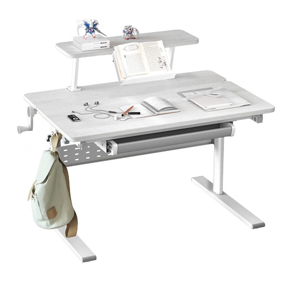 Dječji stol Ergo Office, podesive visine, sivi, max. 40 kg, 900 x 600 mm, ER-483