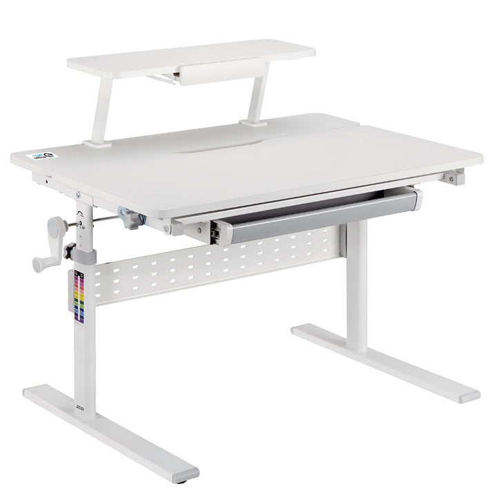 Dječji stol Ergo Office, podesive visine, sivi, max. 40 kg, 900 x 600 mm, ER-483